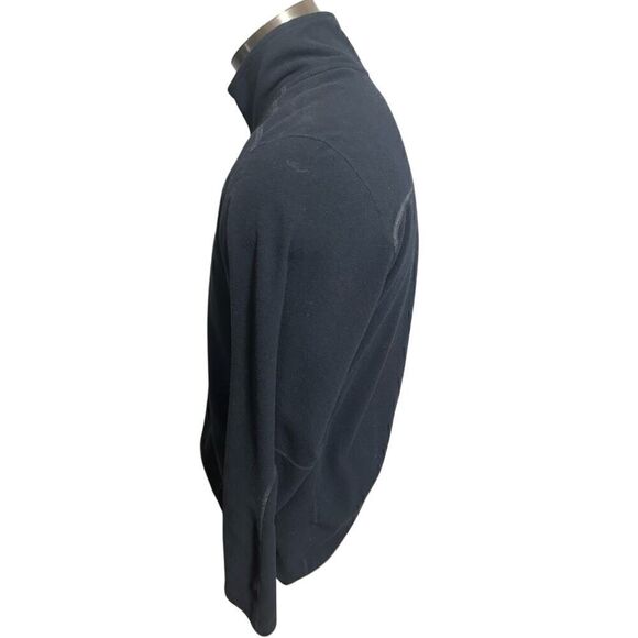 Nike ThermaFit Mens Medium Blue Half ZIP Fleece - Picture 2 of 5